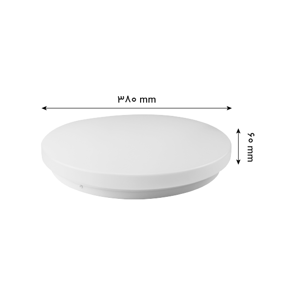 چراغ سقفی کارن 24 وات سری فیوژن - تصویر 2