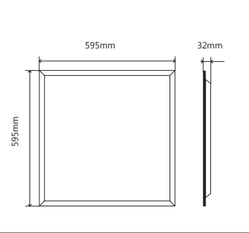 پنل 60*60 با توان 50 وات - تصویر 2